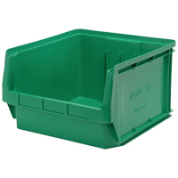 Giant Stacking Containers, 18.375" W x 19.75" D x 11.875" H, Green Toolneeds Inc.