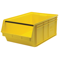 Giant Stacking Containers, 18.375" W x 29" D x 11.875" H, Yellow Toolneeds Inc.