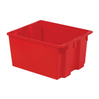Contenants Stack-N-Nest Polylewton, 13" x 24" x 20", Rouge Toolneeds Inc.