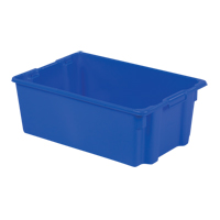 Contenants Stack-N-Nest Polylewton, 10,5" x 28,4" x 18,7", Bleu Toolneeds Inc.