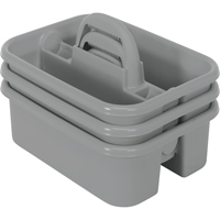 BOITE RANGEMENT,OUTILS,18 1/4X13 3/4X8 3/4,GRIS, 8-3/4" x 13-3/8" x 13-3/8", Gris Toolneeds Inc.