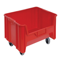 Mobile Giant Stack Container, 12-7/16" H x 19-7/8" W x 15-1/4" D, 250 lbs. Capacity, Red Toolneeds Inc.