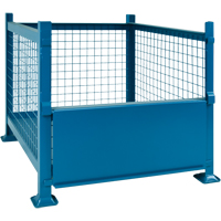 Bulk Stacking Containers, 34.5" W x 40.5" D x 30" H, 3000 lbs. Capacity Toolneeds Inc.