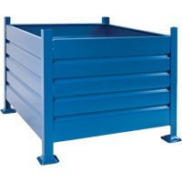 Bulk Stacking Containers, 30" H x 34.5" W x 40.5" D, 4500 lbs. Capacity Toolneeds Inc.