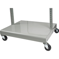 Mobile Tilt Bin Rack - Cart Only, Double-sided, 26-1/4" W x 22" D x 57-1/2" H Toolneeds Inc.