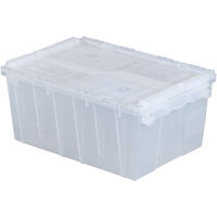 Contenants de distribution Flipak en plastique polypropyl&egrave;ne (PP), 21,8" x 15,2" x 9,3", Transparent Toolneeds Inc.