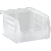Clear-View Ultra Stack & Hang Bin, 4-1/8" W x 3" H x 5-3/8" D, Clear Toolneeds Inc.