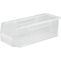 Bac transparent ultra empilable & suspendable, 5-1/2" la, 5" h x 14-3/4" p, Transparent Toolneeds Inc.