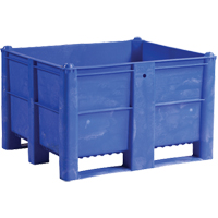 Conteneur pour palettes, 40"/47,25" p x 48"/39,4" la x 29"/29,1" h, Capacit&eacute; 1543 lb/2650 lb, Bleu Toolneeds Inc.