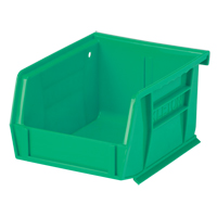 Stack & Hang Bin, 4-1/8" W x 3" H x 5-3/8" D, Green Toolneeds Inc.