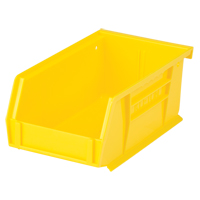 Stack & Hang Bin, 4-1/8" W x 3" H x 7-3/8" D, Yellow Toolneeds Inc.