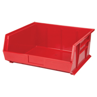 Stack & Hang Bin, 16-1/2" W x 7" H x 14-3/4" D, Red Toolneeds Inc.