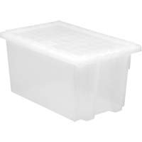 Contenant robuste Stack & Nest, 15" x 19,5" x 29,5", Transparent Toolneeds Inc.