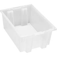 Contenant robuste Stack & Nest, 8" x 13,5" x 19,5", Transparent Toolneeds Inc.