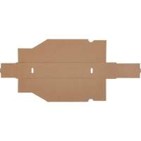 Deep Corrugated Parts Bins, 2-7/8" W x 11-1/4" D x 4-1/2" H, Beige Toolneeds Inc.