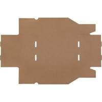 Deep Corrugated Parts Bins, 8-3/4" W x 11-1/4" D x 4-1/2" H, Beige Toolneeds Inc.