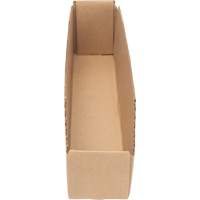 Deep Corrugated Parts Bins, 1-7/8" W x 17-1/8" D x 4-1/2" H, Beige Toolneeds Inc.