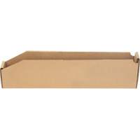 Deep Corrugated Parts Bins, 2-7/8" W x 17-1/4" D x 4-1/2" H, Beige Toolneeds Inc.