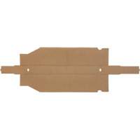 Deep Corrugated Parts Bins, 2-7/8" W x 17-1/4" D x 4-1/2" H, Beige Toolneeds Inc.