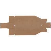 Deep Corrugated Parts Bins, 3-3/4" W x 17-1/4" D x 4-1/2" H, Beige Toolneeds Inc.