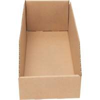 Deep Corrugated Parts Bins, 5-3/4" W x 17-1/4" D x 4-1/2" H, Beige Toolneeds Inc.
