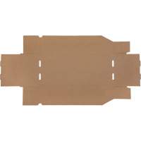 Deep Corrugated Parts Bins, 7-3/4" W x 17-1/4" D x 4-1/2" H, Beige Toolneeds Inc.