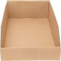 Deep Corrugated Parts Bins, 9-3/4" W x 17-1/4" D x 4-1/2" H, Beige Toolneeds Inc.