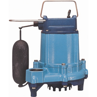 Sump/Effluent Pumps, 53 GPH, 115 V, 5 A, 1/3 HP Toolneeds Inc.
