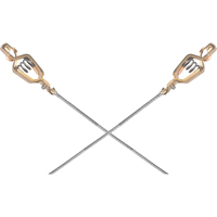 Light-Duty Bonding & Grounding Wire Assemblies - Two Alligator Clips Toolneeds Inc.