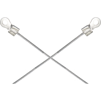 Assemblages l&eacute;gers de cables de masse et de mise &agrave; la terre - Deux raccordements a/borne d'extr&eacute;mit&eacute; de 1/4" Toolneeds Inc.