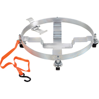 Chariots &agrave; inclinaison pour baril, Acier, Capacit&eacute;e 1200 lb, Diam&egrave;tre 23-1/2", Roue en Fonte Toolneeds Inc.