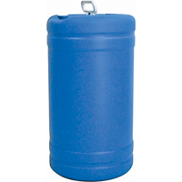 Barils en poly&eacute;thyl&egrave;ne &agrave; ouverture &eacute;troite, 15 gal. US (12,49 gal. imp.), Dessus ferm&eacute;, Bleu Toolneeds Inc.