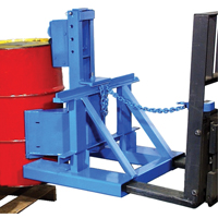 MORSPEED 1500 Forklift Drum Handler, For 55 US gal. (45 Imperial Gal.) Toolneeds Inc.