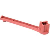 Single Ended Specialty Bung Nut Wrench, 1-1/4" Opening, 8" Handle, Non-Sparking Nylon Toolneeds Inc.