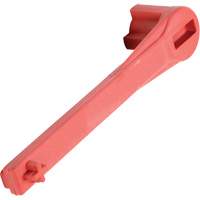 Single Ended Specialty Bung Nut Wrench, 1-1/4" Opening, 8" Handle, Non-Sparking Nylon Toolneeds Inc.