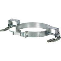 Tilting Drum Ring, 30 US Gal. (24.98 Imperial Gal.) Drum Size, 1200 lbs./544 kg Cap. Toolneeds Inc.