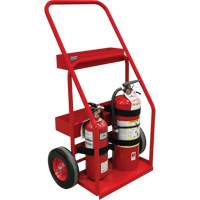 Chariot de prevention d'incendie pour travaux &agrave; chaud, Roues Semi-pneumatique, Base de 17,75" la x 8,9" lo, 100 lb Toolneeds Inc.