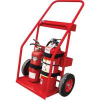 Chariot de prevention d'incendie pour travaux &agrave; chaud, Roues Semi-pneumatique, Base de 17,75" la x 8,9" lo, 100 lb Toolneeds Inc.