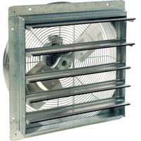 Ventilateurs d'&eacute;vacuation &agrave; volets, 8,02" p x 8" ha Toolneeds Inc.