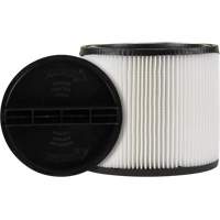 Vacuum Filter, Cartridge, Fits 5 US gal. Toolneeds Inc.