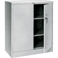 Armoires a/plan de travail, Acier, 2 Tablettes, 42" h x 36" la x 21" P, Gris Toolneeds Inc.