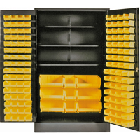 Jumbo Security Cabinet With Bins Toolneeds Inc.