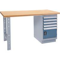 Workbench, 72" W x 36" D x 34" H, 2500 lbs. Capacity Toolneeds Inc.