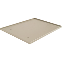 Locker Base Insert, Fits Locker Size 12" x 18", Beige, Plastic Toolneeds Inc.