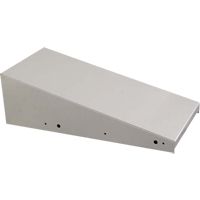Clean Line Economy Lockers Slope Top, 1 Bank, 18" D x 12" W x 6" H, Grey, Steel Toolneeds Inc.