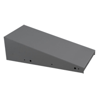 Clean Line Economy Lockers Slope Top, 1 Bank, 18" D x 12" W x 6" H, Steel Toolneeds Inc.