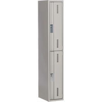 Casiers robustes Concorde, 2 niveaux, 12" x 18" x 72", Acier, Gris, Soud&eacute; (assembl&eacute;) Toolneeds Inc.