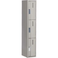 Casiers robustes Concorde, 3 niveaux, 12" x 18" x 72", Acier, Gris, Soud&eacute; (assembl&eacute;) Toolneeds Inc.