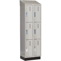 Casiers robustes Concorde, 3 niveaux, Bloc de 2, 24" x 18" x 82", Acier, Gris, Soud&eacute; (assembl&eacute;) Toolneeds Inc.