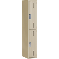Casiers robustes Concorde, 2 niveaux, 12" x 18" x 72", Acier, Beige, Soud&eacute; (assembl&eacute;) Toolneeds Inc.